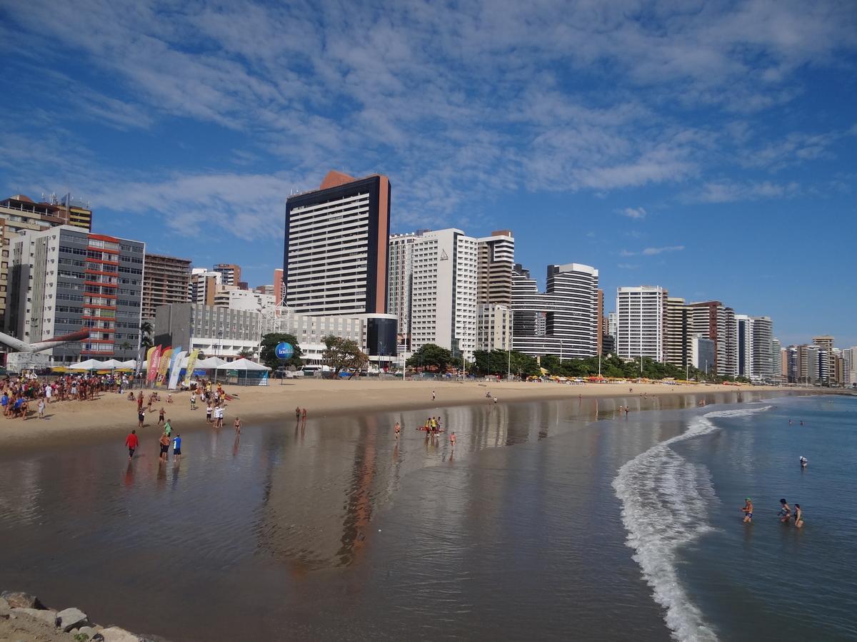 Apartamento Em Andar Alto Com Vista Mar Meireles Форталеза Экстерьер фото