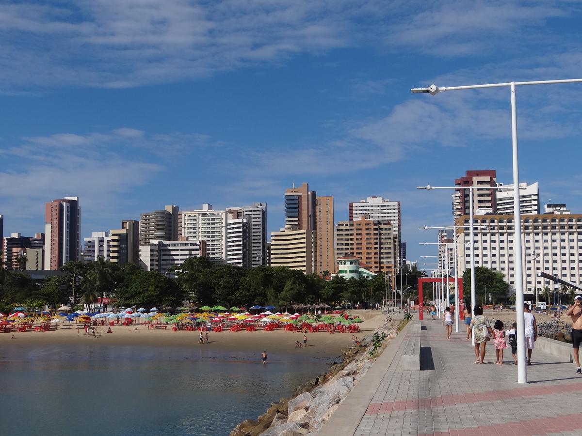 Apartamento Em Andar Alto Com Vista Mar Meireles Форталеза Экстерьер фото
